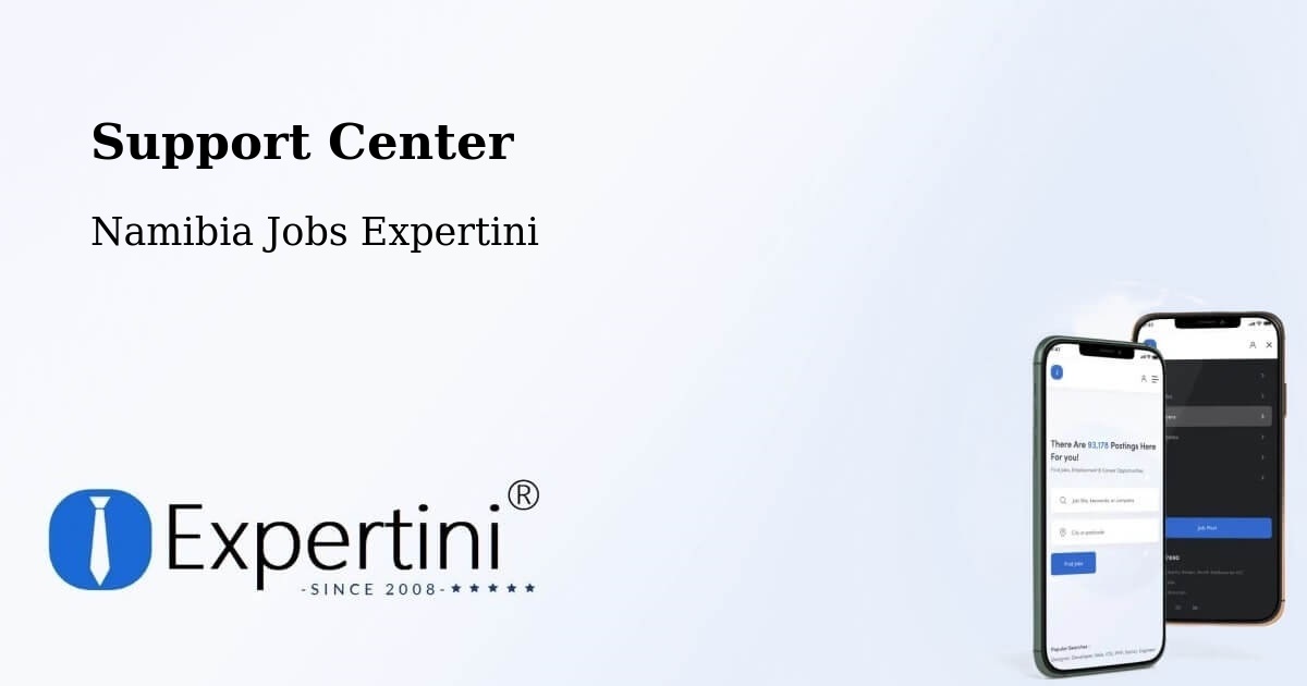 Support Services – Hoachanas - Namibia Jobs Expertini